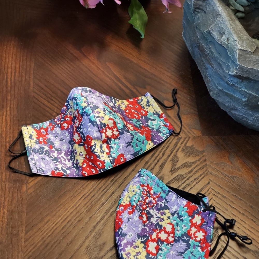 Washable Face mask Cotton 100% Buy 3 free 1 hand made USA